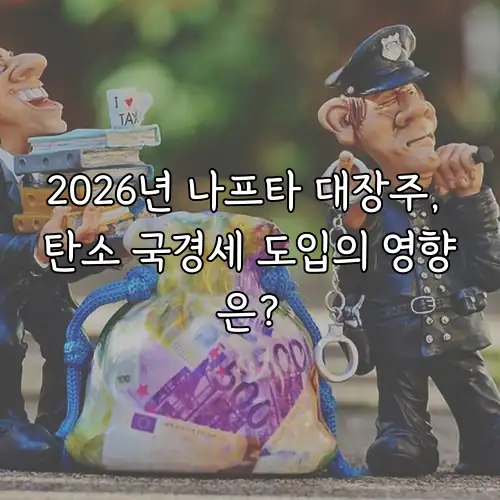 2026년 나프타 대장주, 탄소 국경세 도입의 영향은?